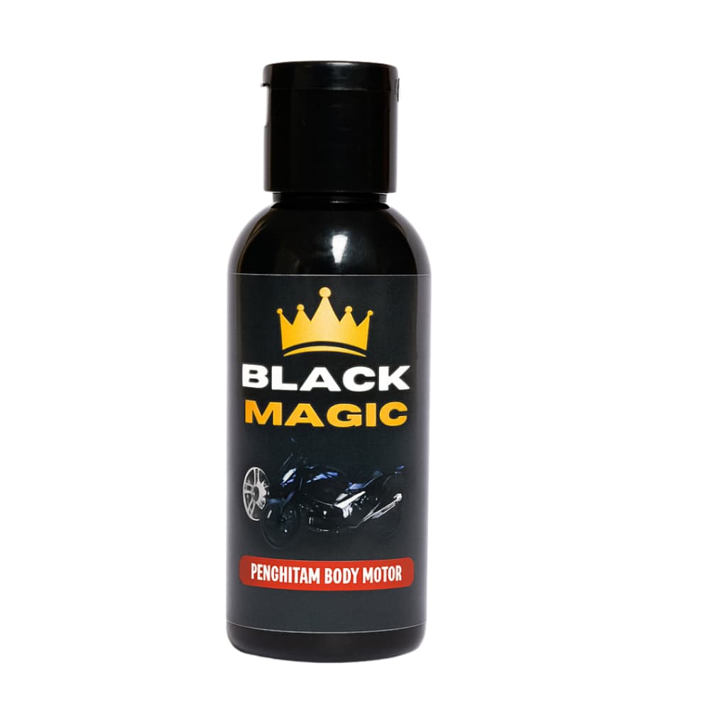 BLACK MAGIC Penghitam Body Motor: Sulap Kusam Jadi Kinclong Maksimal!