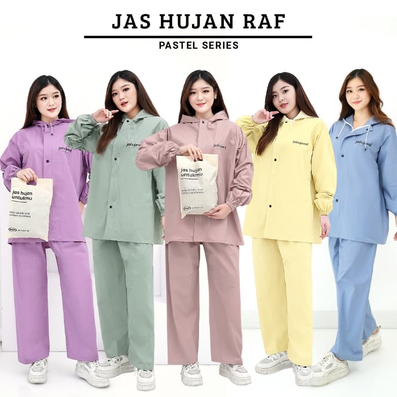Review Jas Hujan RAF Dewasa: Anti Air, Tebal & Elastis, Siap Terjang Hujan!