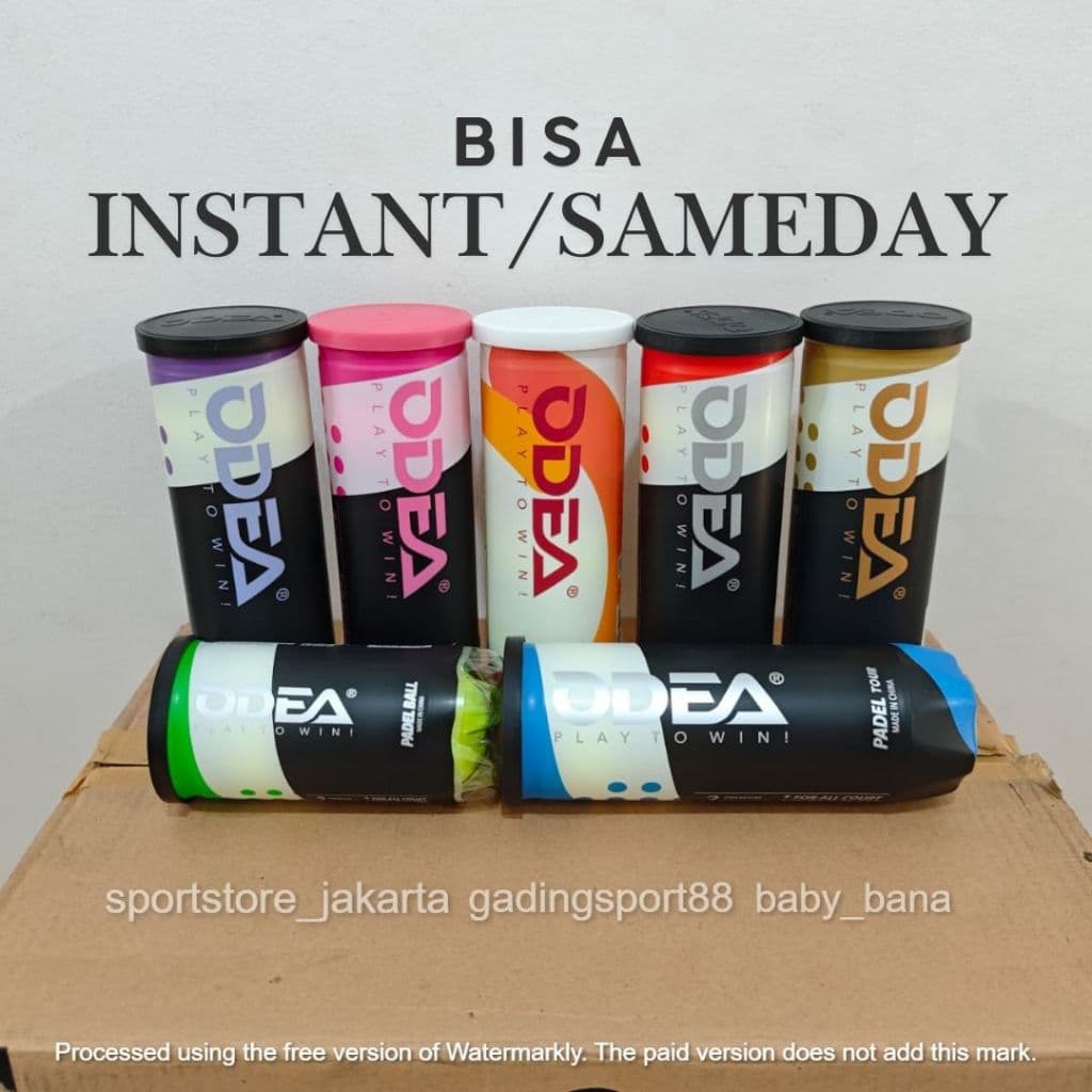 Review Bola Padel Odea Tour Ace Rose Original (Isi 3)