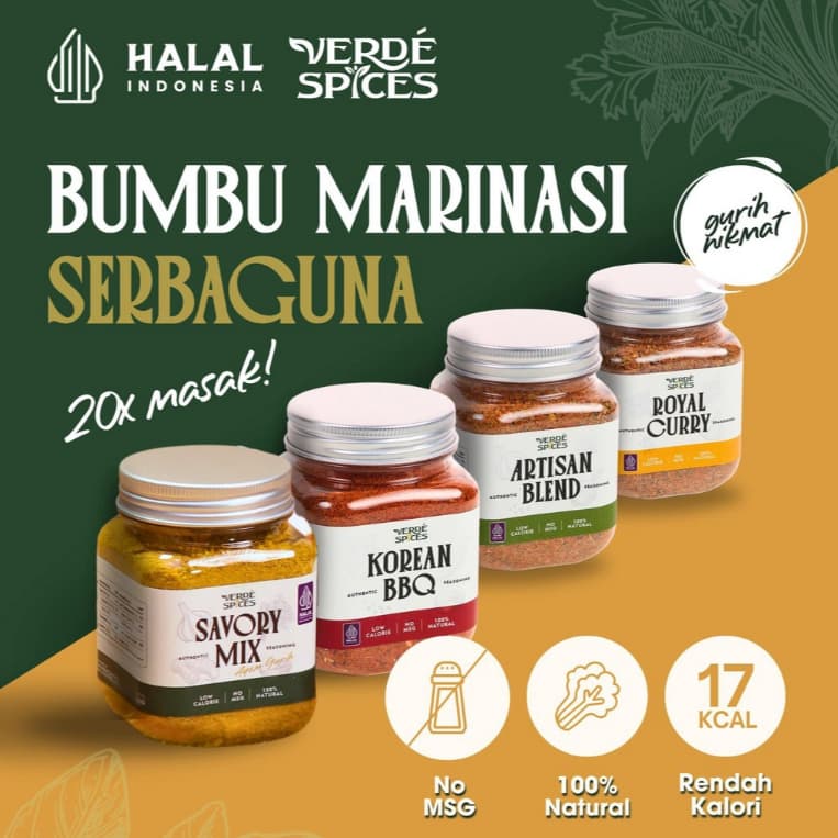 Verde Spices Dry Rub: Bumbu BBQ Sehat & Praktis!