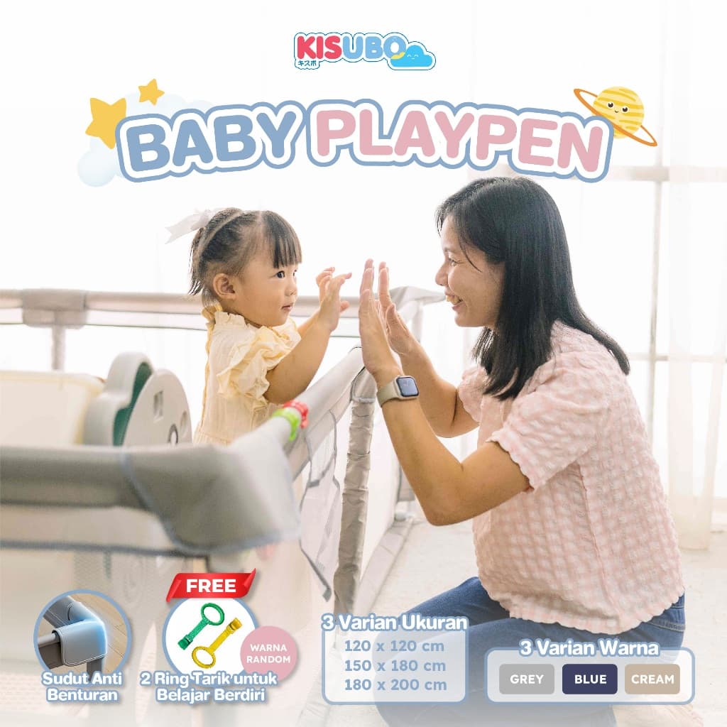Review KISUBO Playpen: Arena Aman si Kecil, Ketenangan Mama