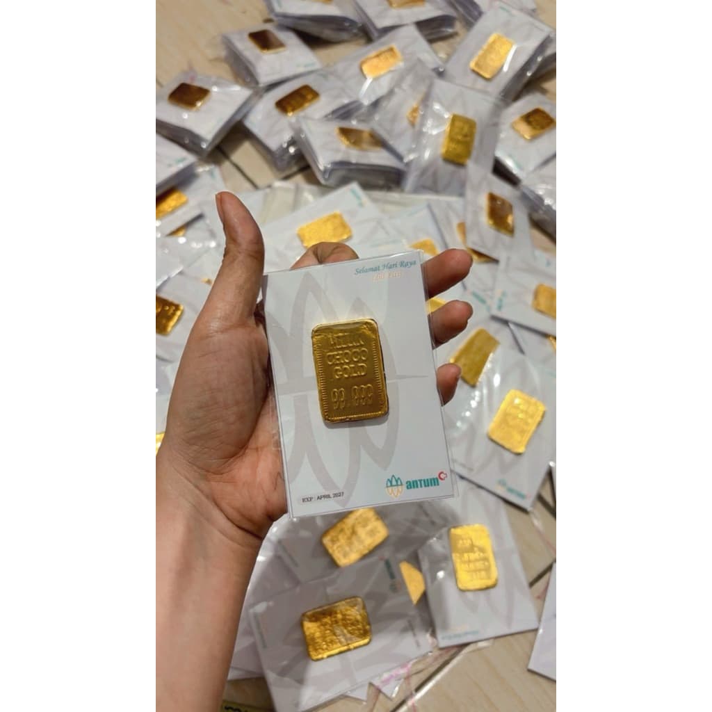 ANTUM Gift Choco Gold: Coklat Emas Unik, Hadiah Berkilau!