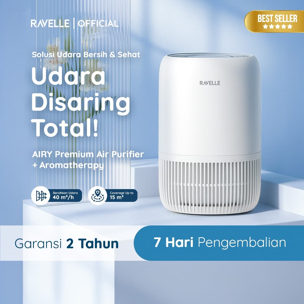 Review RAVELLE AIRY: Pembersih Udara Premium + Aromaterapi!