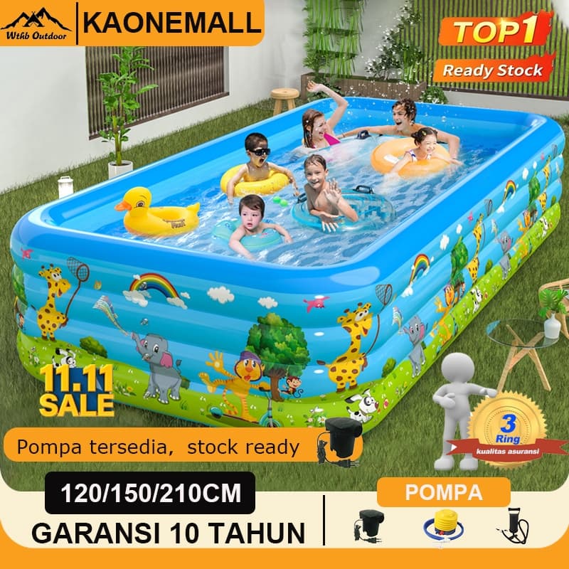 Review Kolam Renang Anak Family Jumbo: Solusi Anti Gerah di Rumah