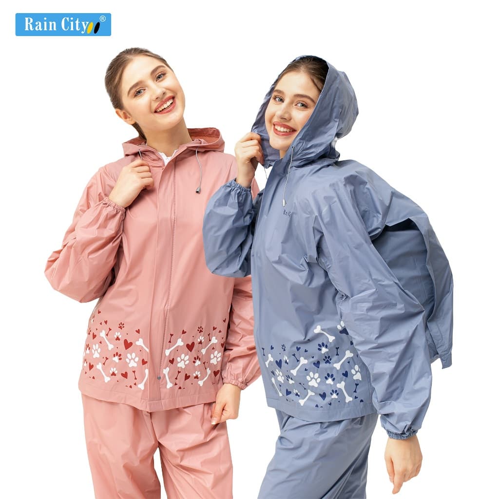 Review Jas Hujan RAIN CITY Pawpint 70053: Lucu & Anti Rembes!