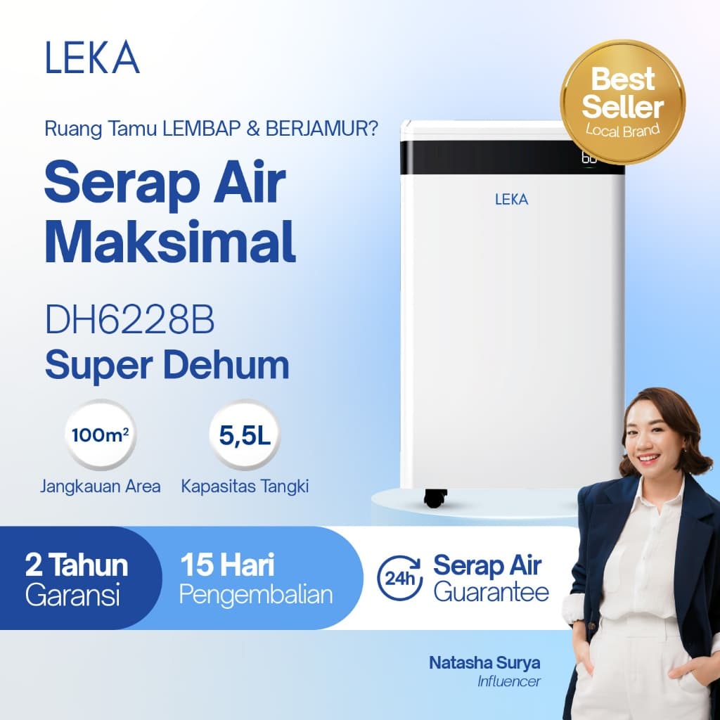 Review LEKA DH6228 Super Dehum: Musuh Bebuyutan Jamur & Bau Apek