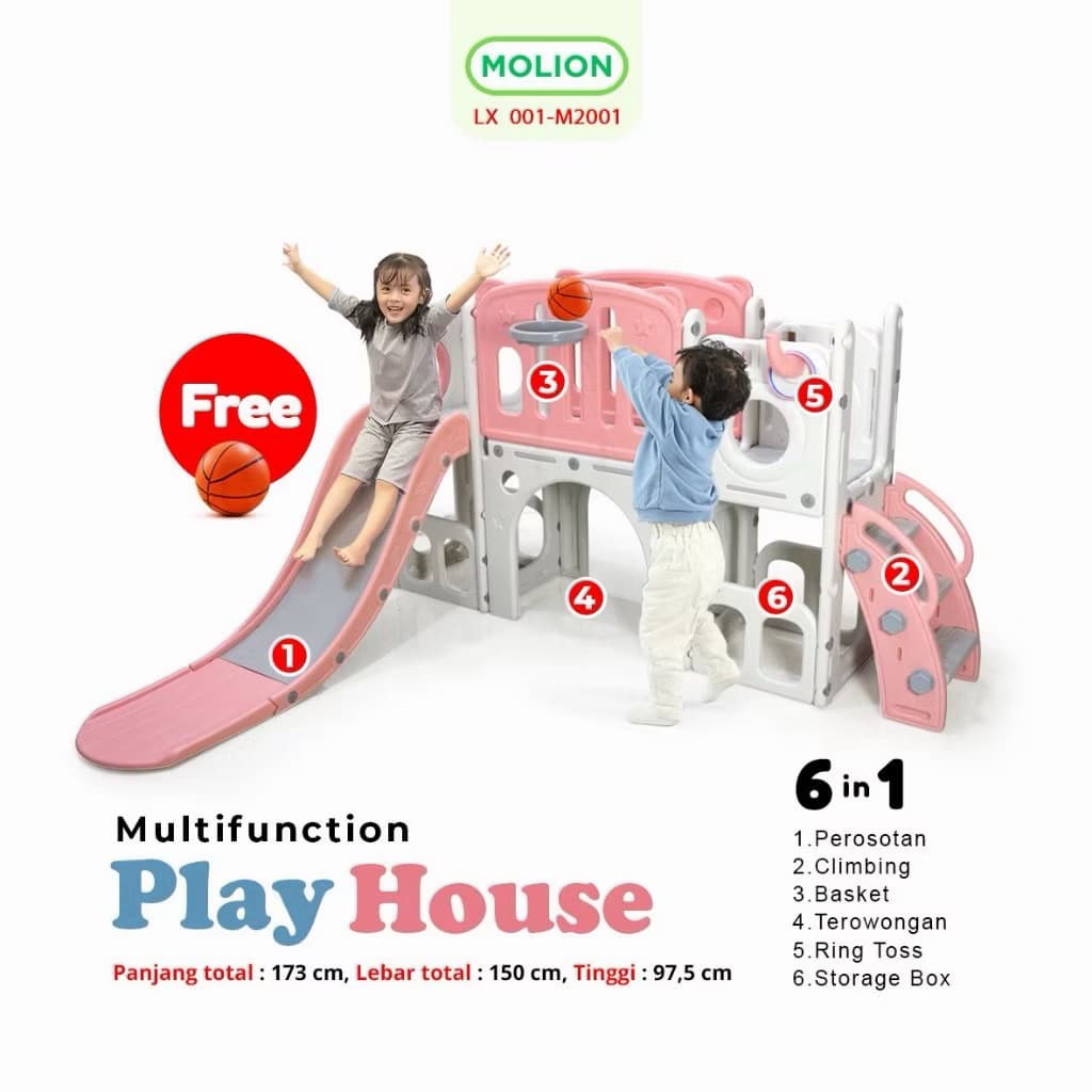 Playhouse 001-M2001: Taman Bermain Mini di Rumah!