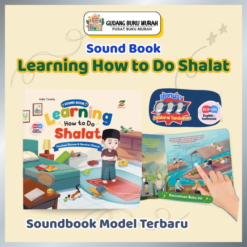ZiyadBooks Buku Bersuara Belajar Shalat Anak: Review Jujur