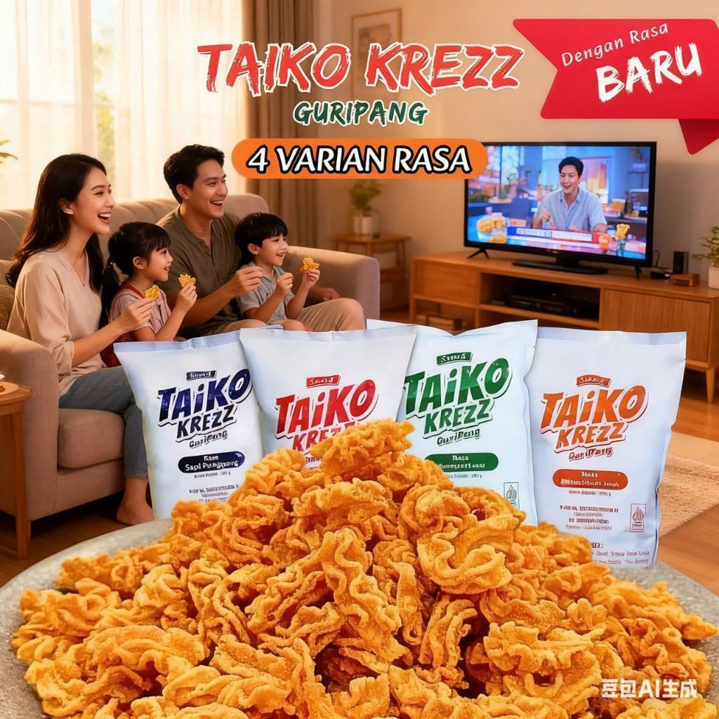 Review Taiko Krezz Guripang: Snack Viral yang Bikin Heboh!
