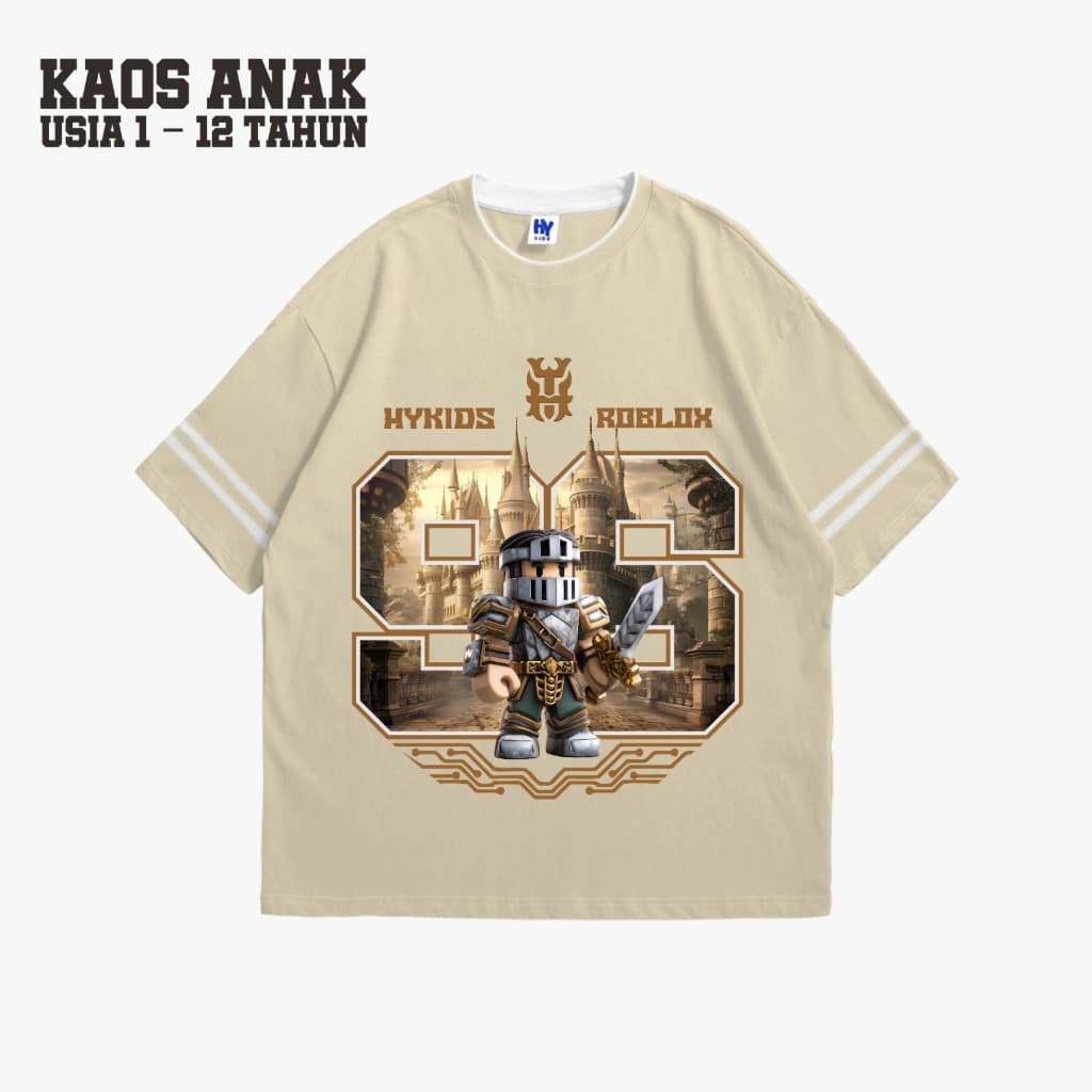 Review Kaos Hykids Baseball Angka Roblox: Nyaman & Trendy!