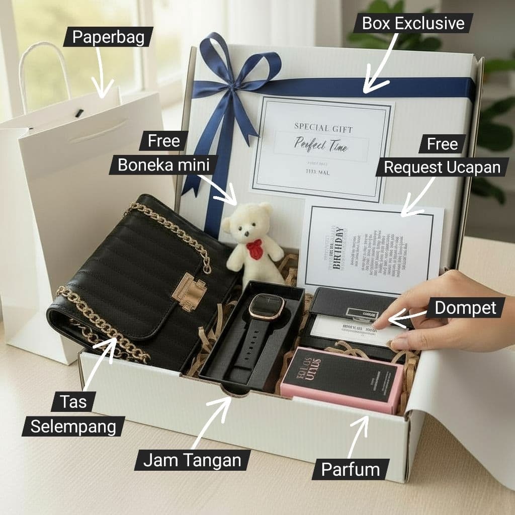 Review Hampers Gift Box Wanita: Kado Anti Pusing?