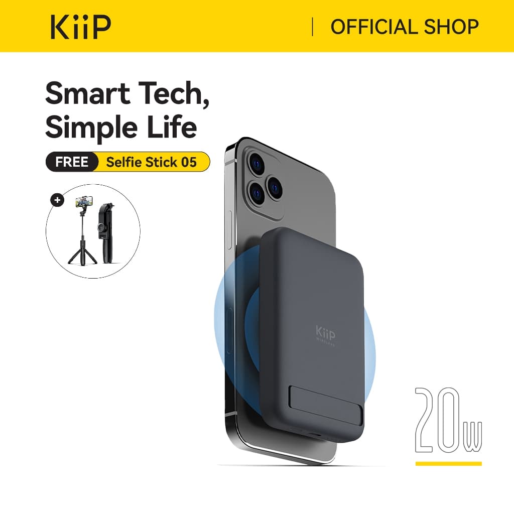 Review KiiP EW52: Power Bank MagSafe 10.000mAh Paling Sat-Set?