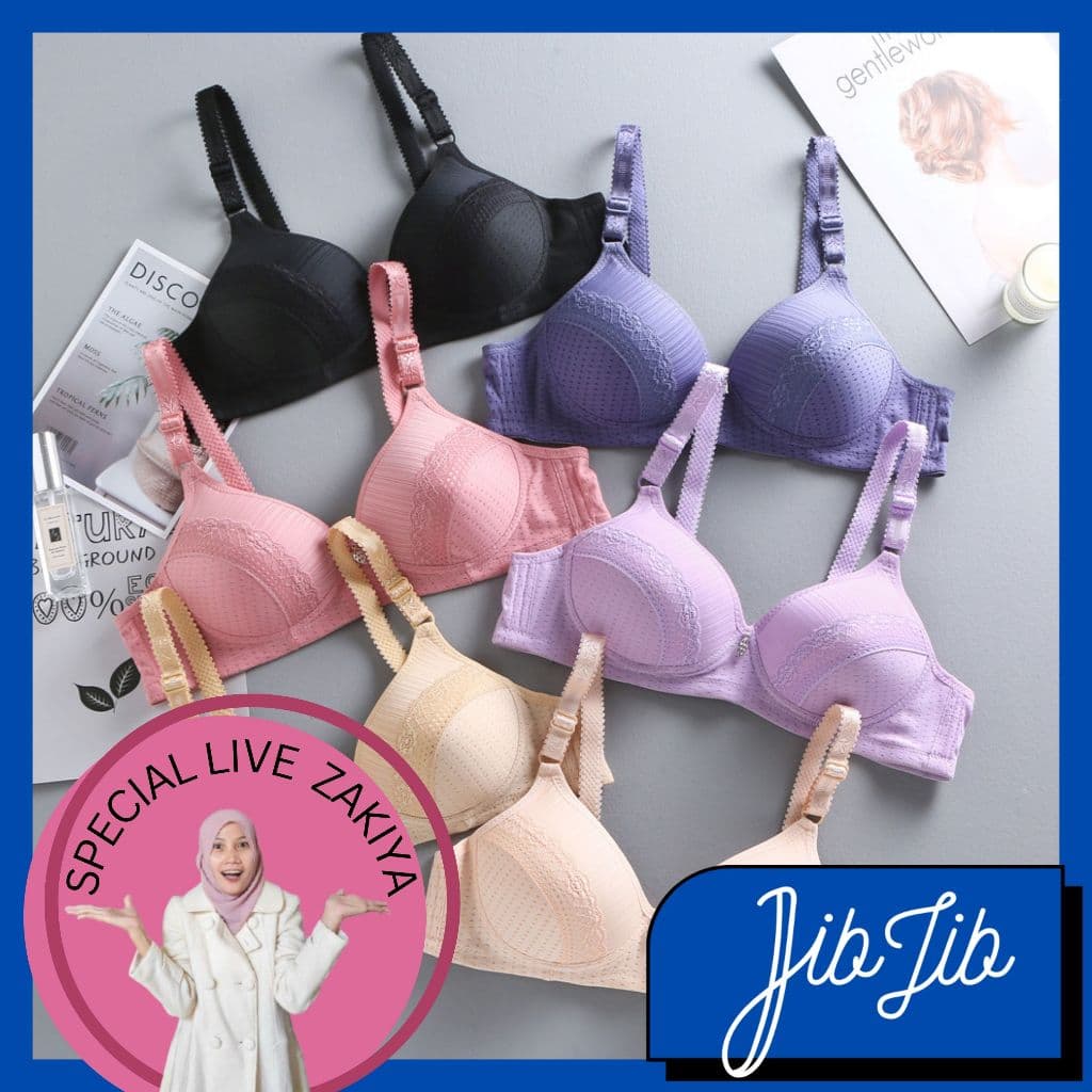 Review JIBJIB THB002: Bra Jumbo Tanpa Kawat Nyaman & Murah!
