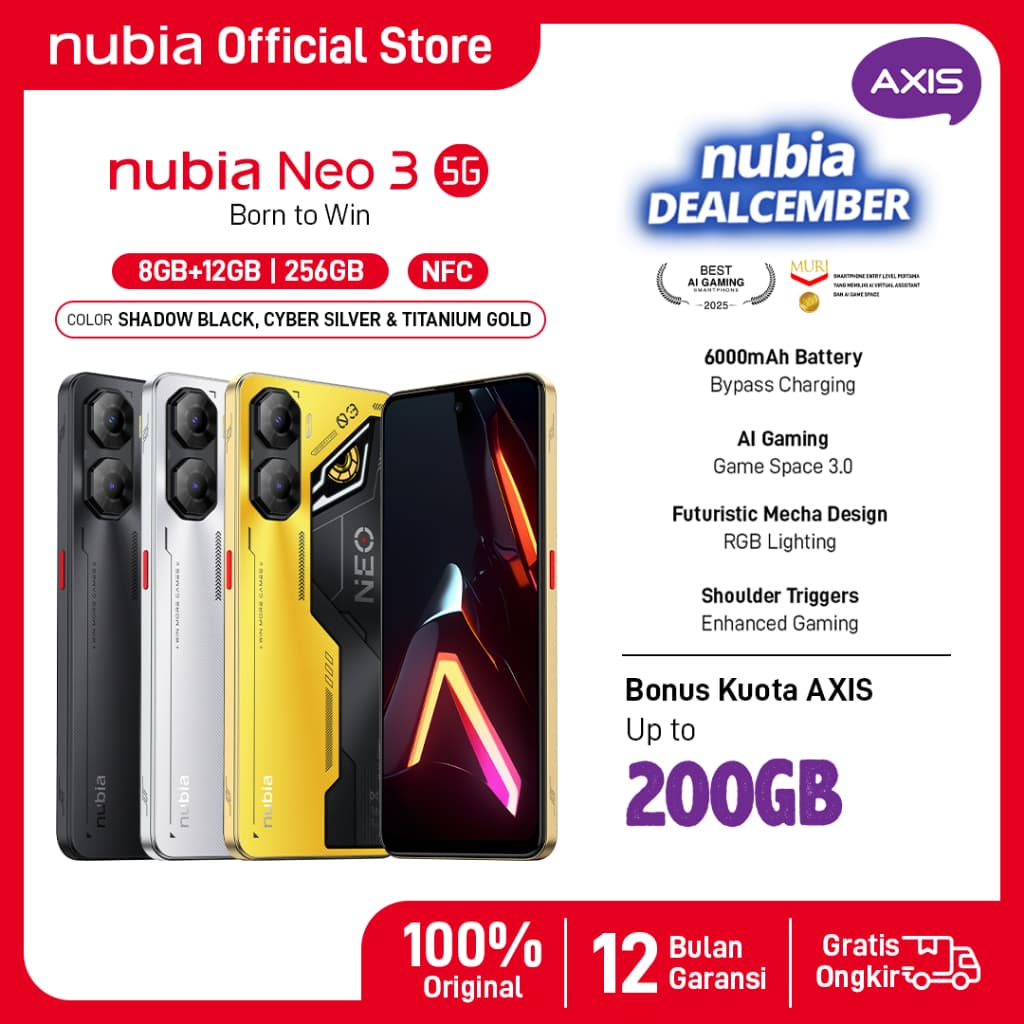 Review nubia Neo 3: HP Gaming Murah, Baterai Badak!