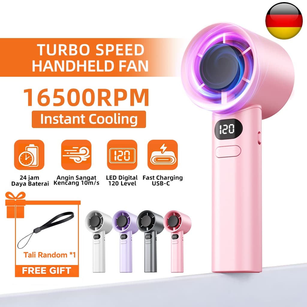 Kipas Angin Mini Portable: Solusi Gerah 24 Jam Non-Stop!