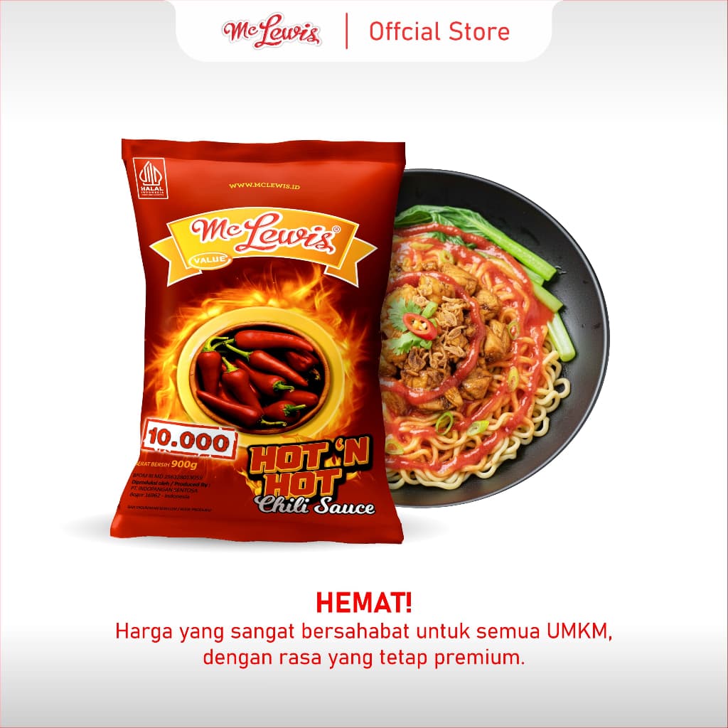 Review McLewis Hot n Hot: Saus Sambal Pedas Favorit Indonesia!