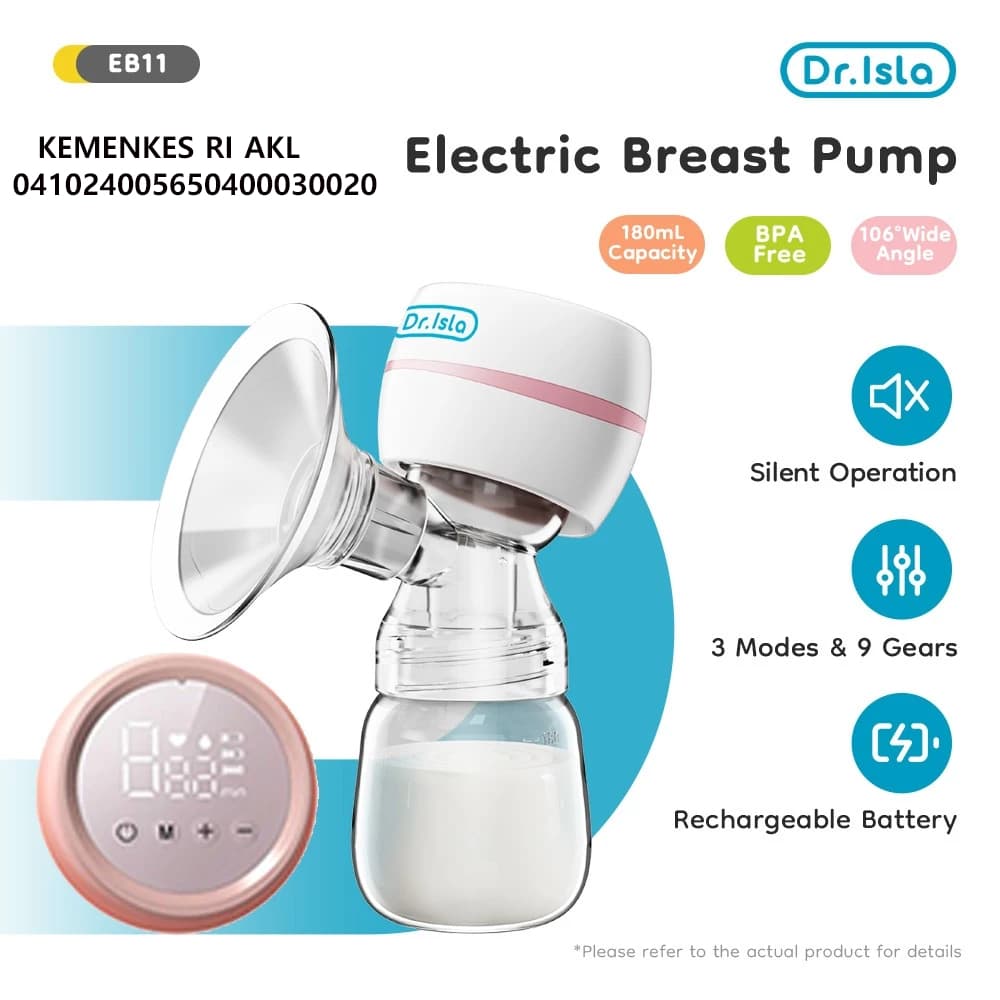 Review Dr.isla EB11: Pompa ASI Elektrik Sunyi & Praktis
