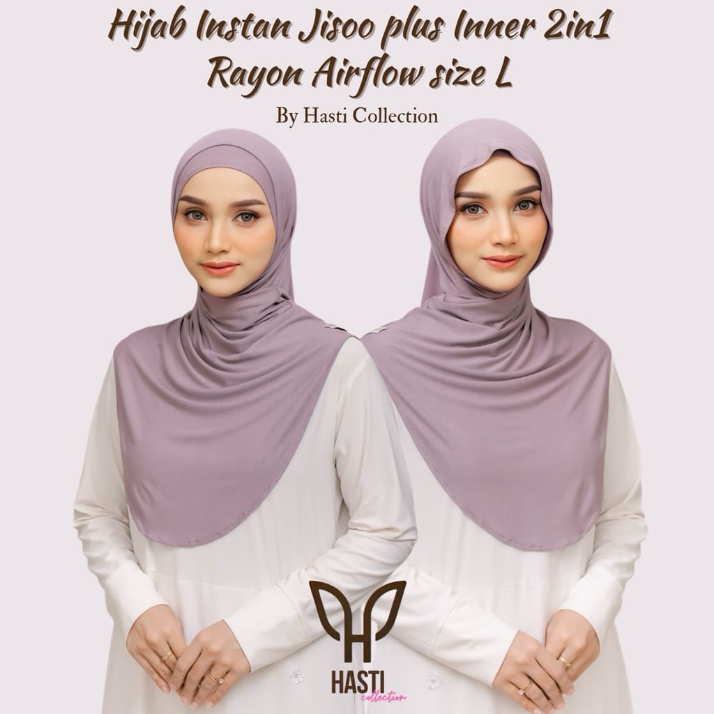 Review HASTI Hijab Instan Jisoo 2in1: Nyaman & Stylish!