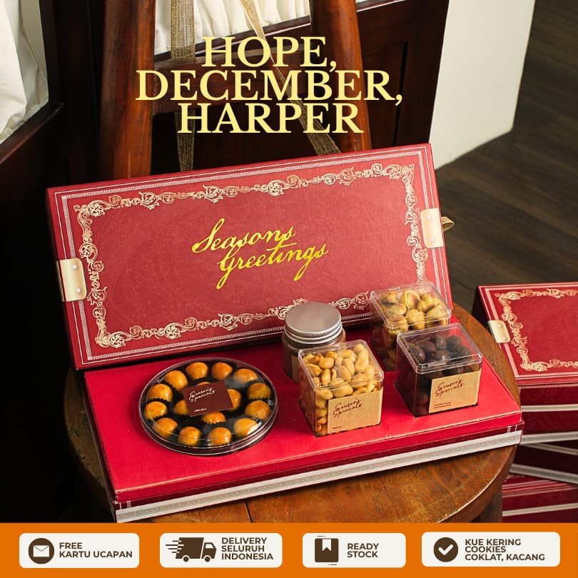 Review PETITE MADE Hope, December & Harper Box: Hampers Natal Mewah