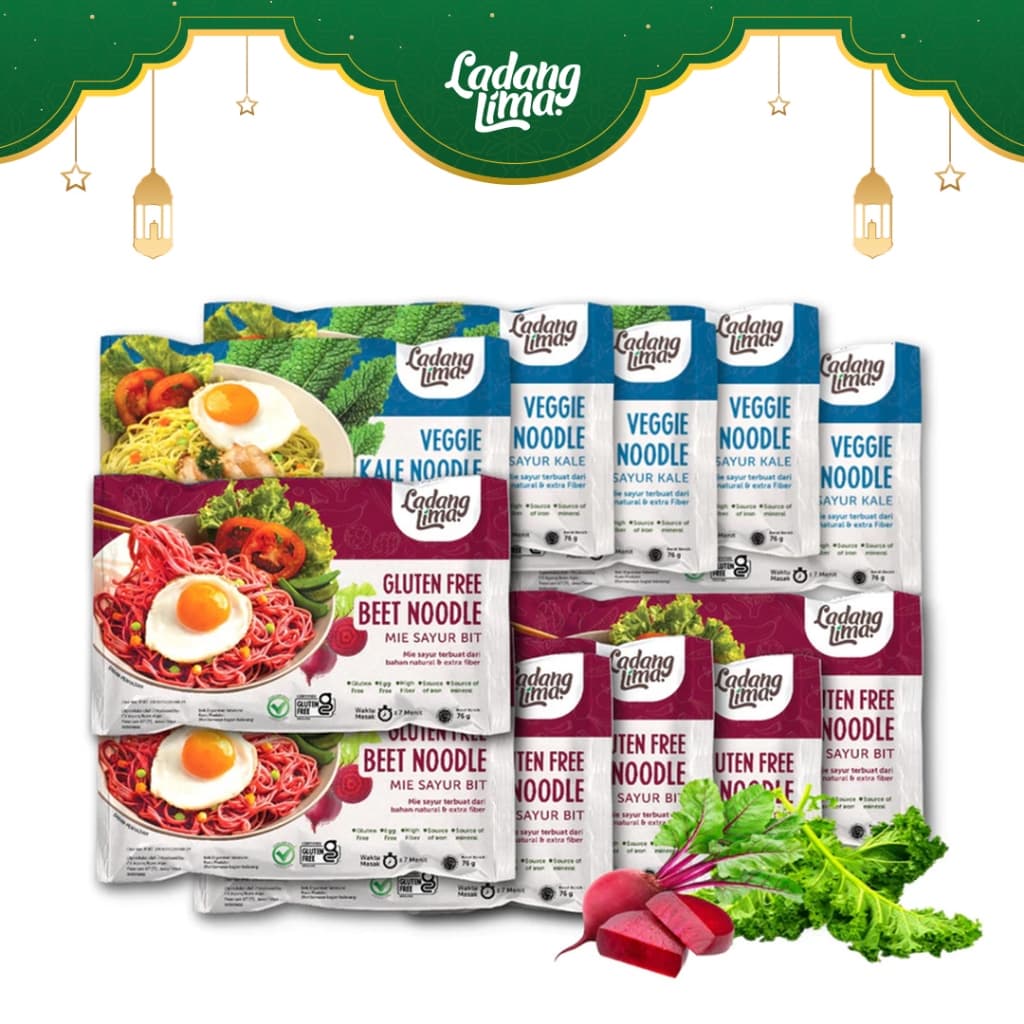 Review Ladang Lima Veggie Noodle: Mie Sehat Tanpa Rasa Dosa?