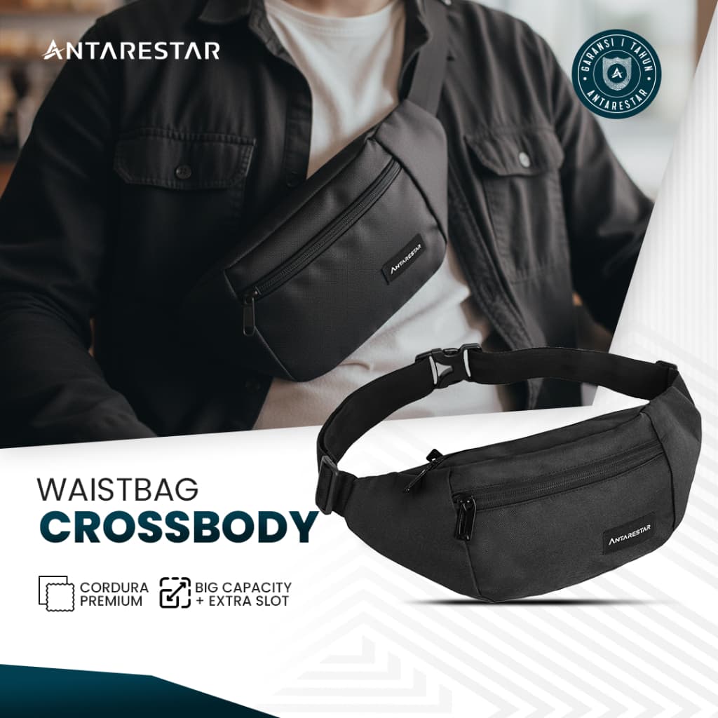 Antarestar Waist Bag: Gear Outdoor Lokal yang Gak Bikin Kantong Bolong
