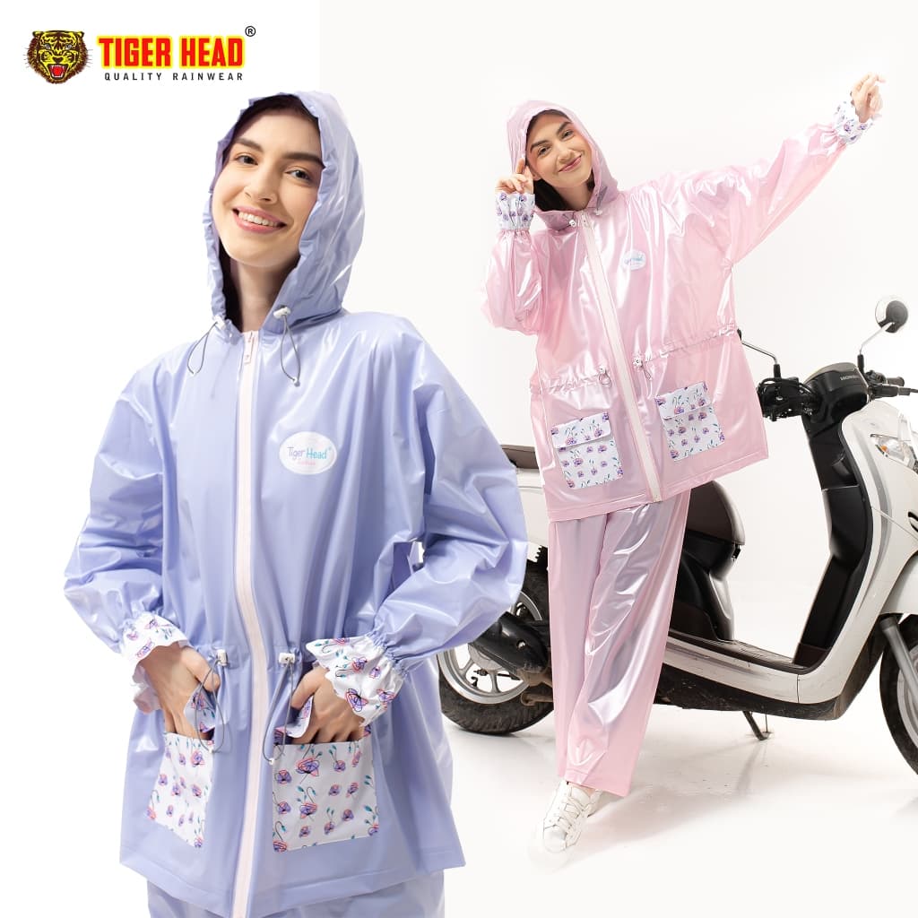 Review Jas Hujan Tiger Head Daisy Serut 70015: Anti Badai!