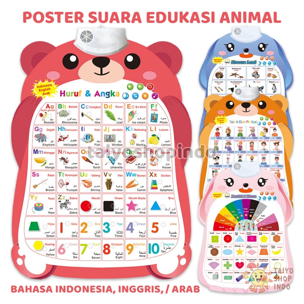 Review TAIYO Poster Suara Edukasi: Belajar Jadi Seru & Interaktif!