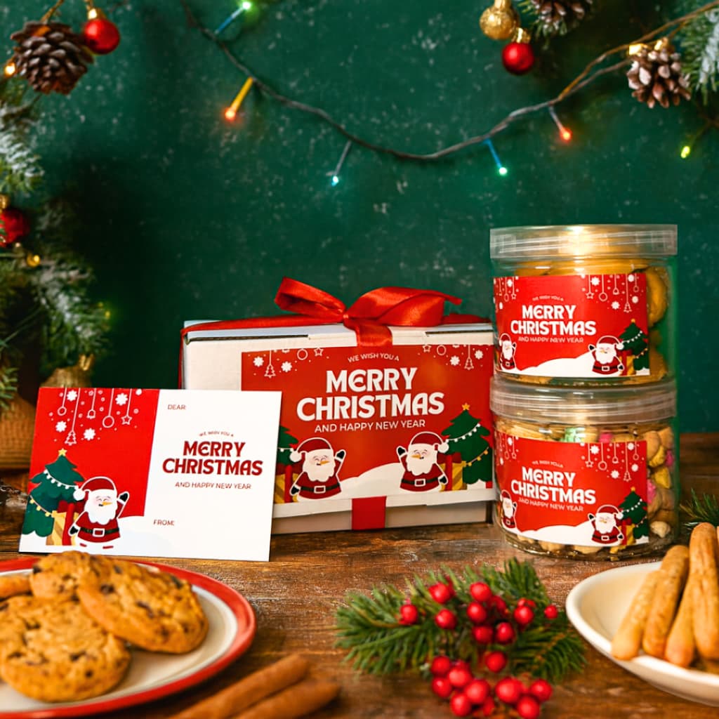 DELISH SNACKS Christmas Hampers: Kado Natal Praktis & Lezat