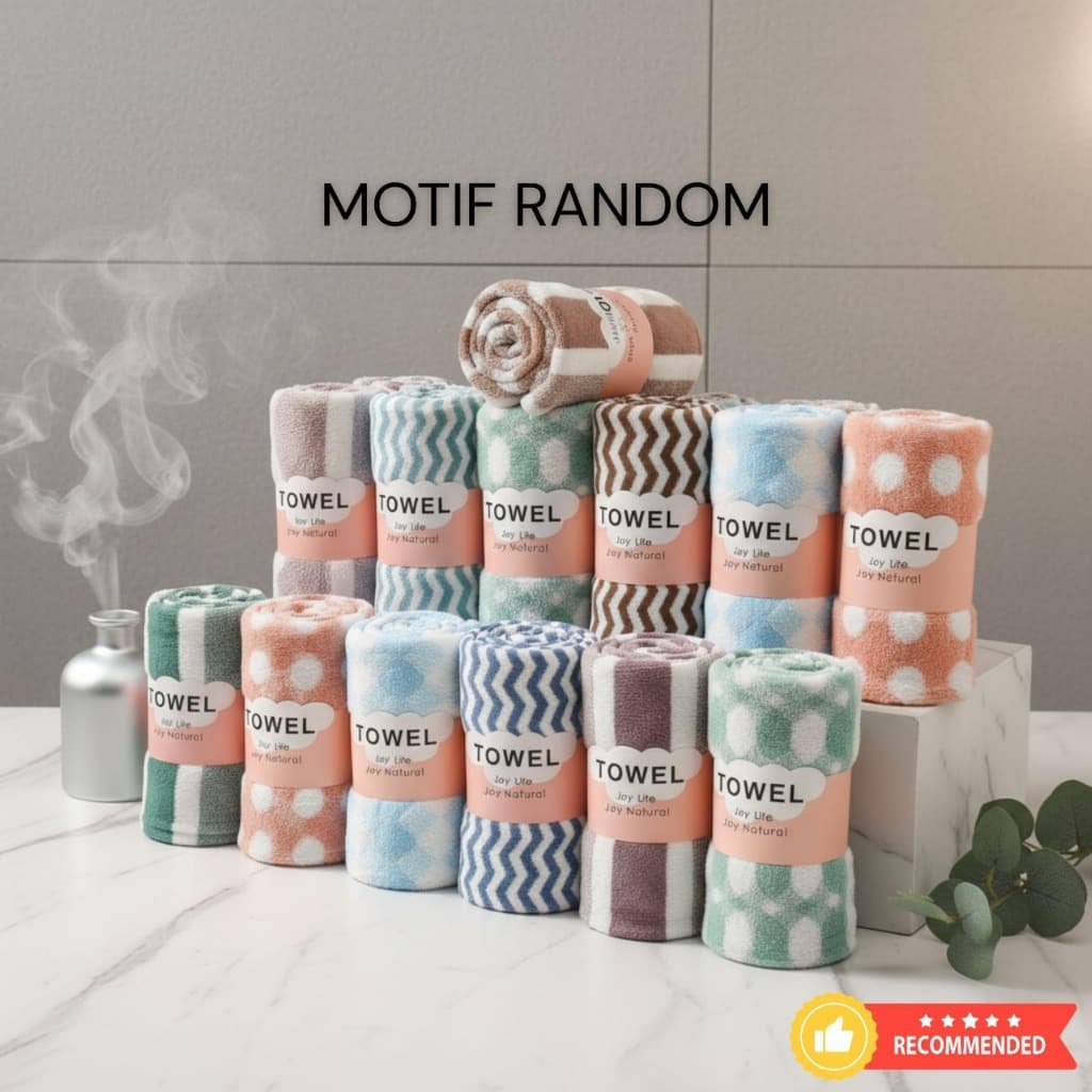 VL Handuk Mandi Microfiber: Lembutnya Bikin Nagih, Keringnya Kilat!