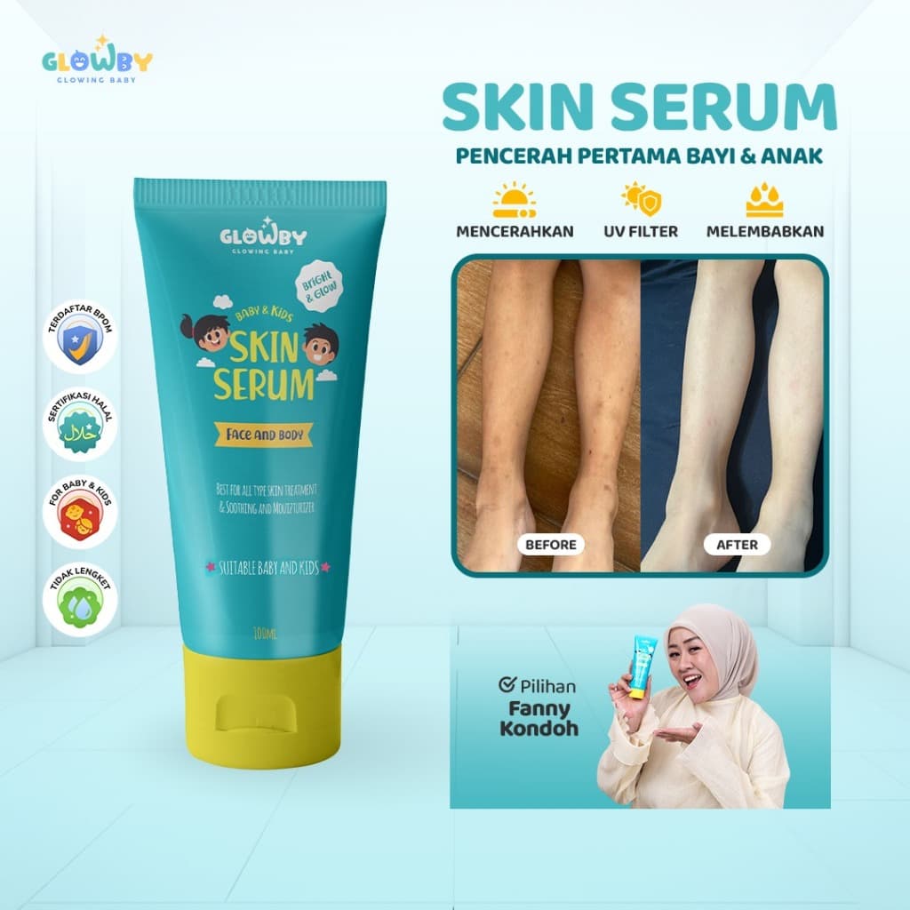 Review Glowby Skin Serum Lotion: Pencerah Kulit Bayi & Anak