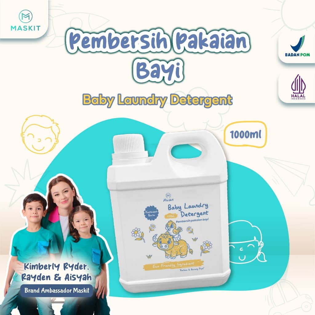 Review Maskit Deterjen Bayi: Solusi Cuci Baju Aman yang Ramah Dompet
