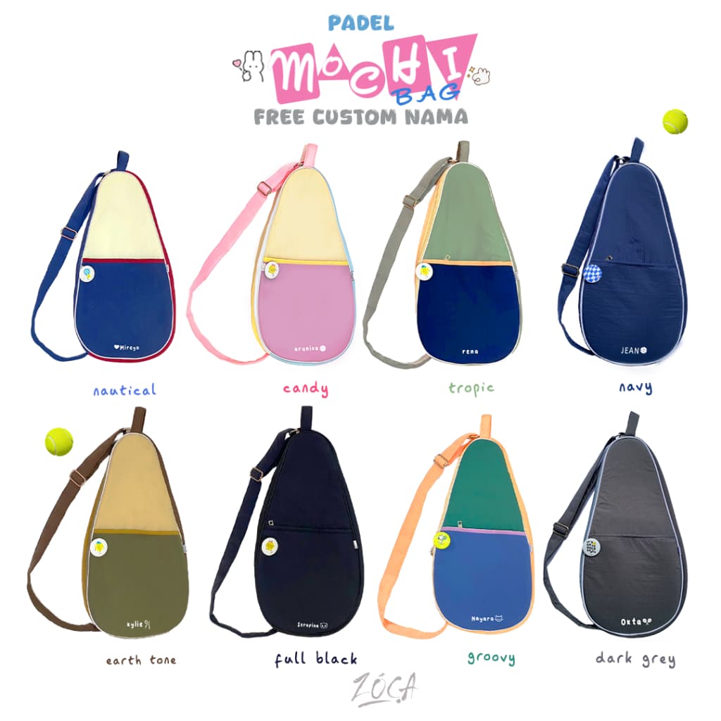 Review ZOCA MOCHI Padel Bag: Tas Raket Gemes & Fungsional