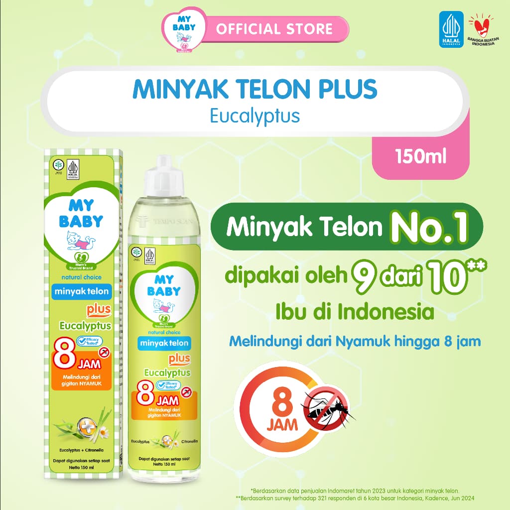 Review MY BABY Minyak Telon Plus: Bodyguard Wangi Anti Nyamuk