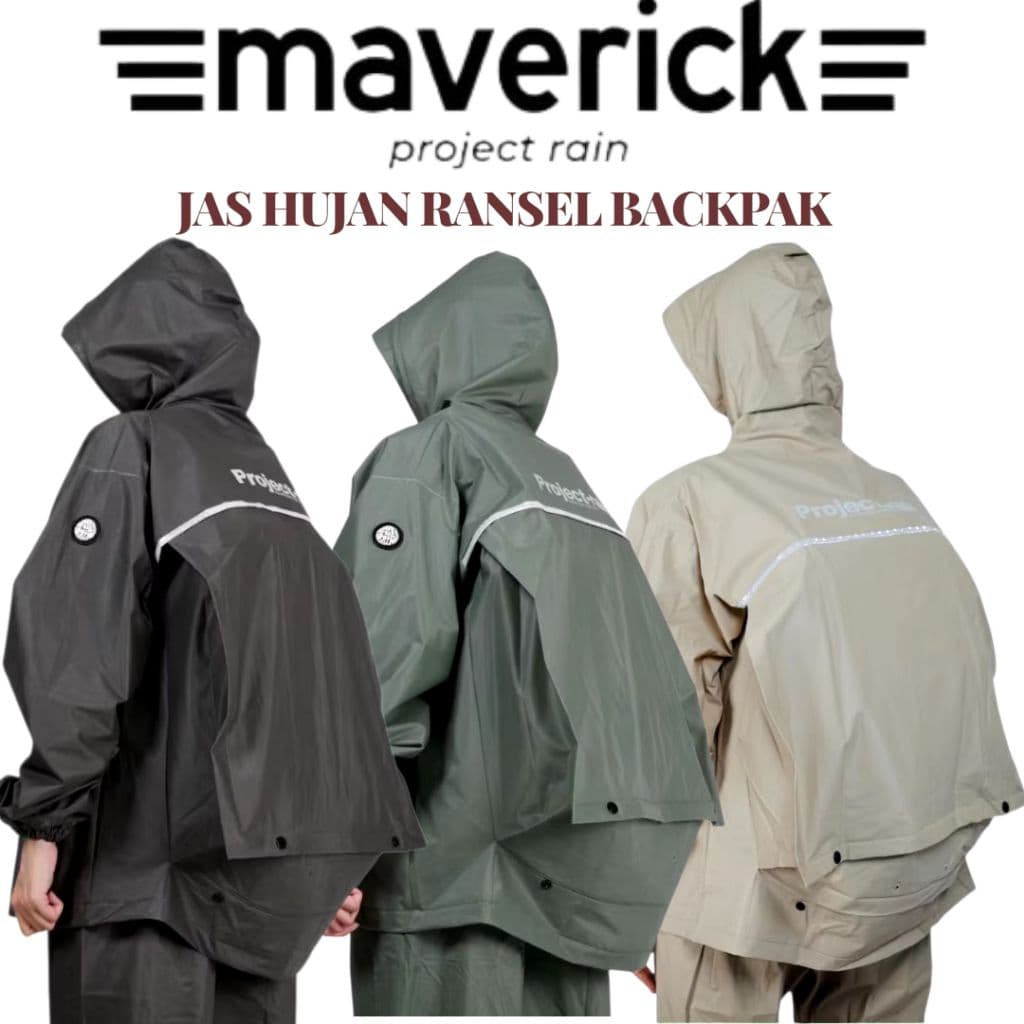 Review Jas Hujan Maverick Midnight: Anti Basah & Tetap Gaya!