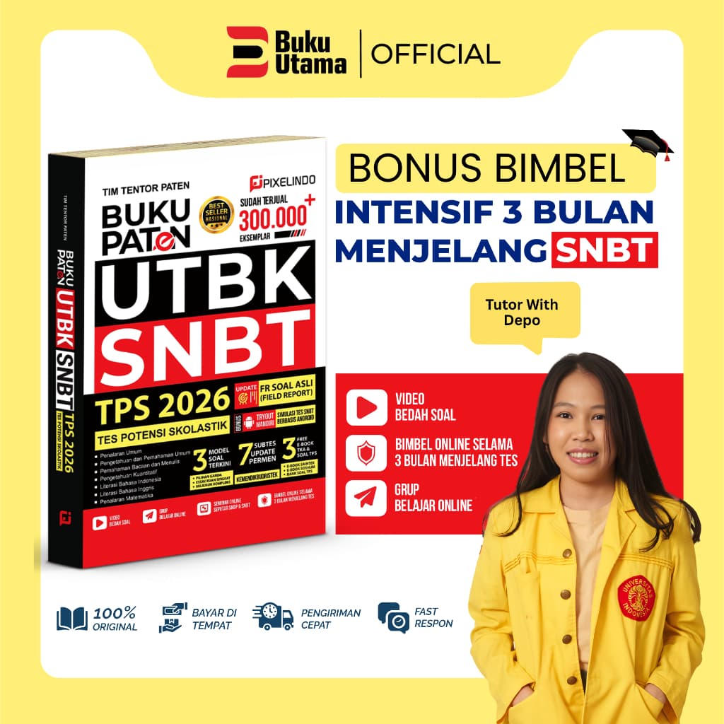 Review Buku Paten UTBK SNBT 2026: Senjata Ampuh Pejuang PTN?