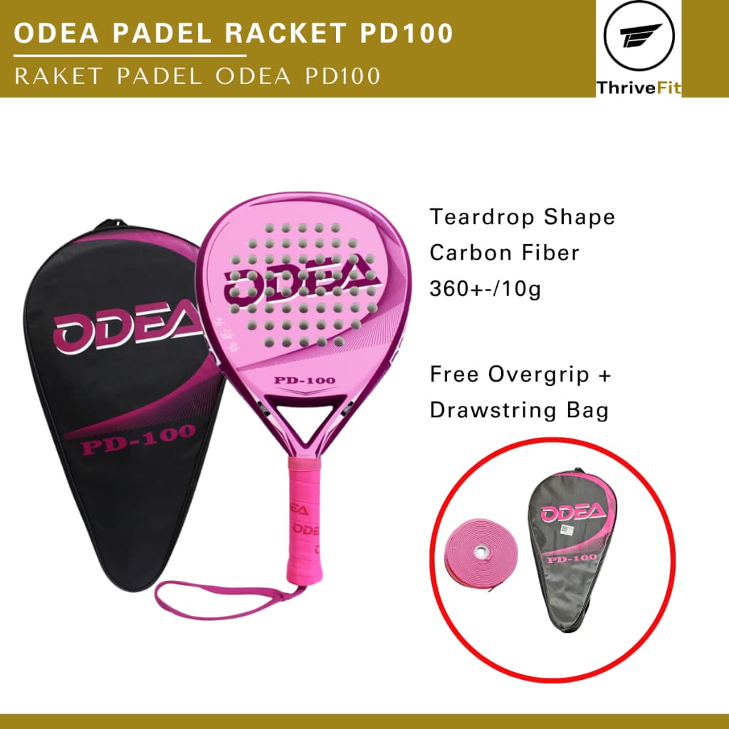 Review Raket Padel Odea PD100: Senjata Karbon Andal?