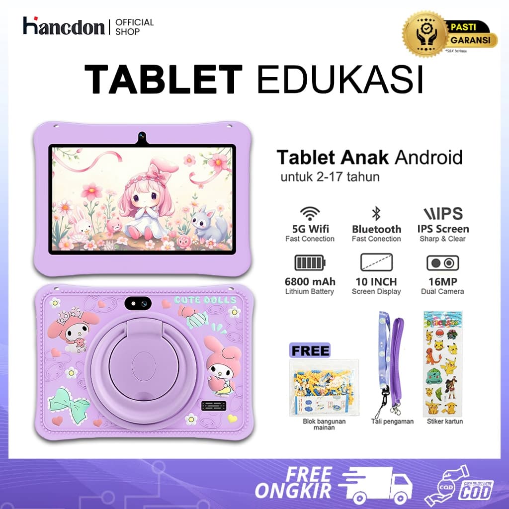 Review Hancdon Kids Study Tab F06 Pro: Tablet Edukasi Canggih?