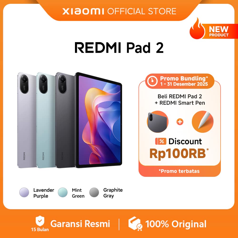 Review Xiaomi Redmi Pad 2: Tablet Murah Layar Sultan 2.5K