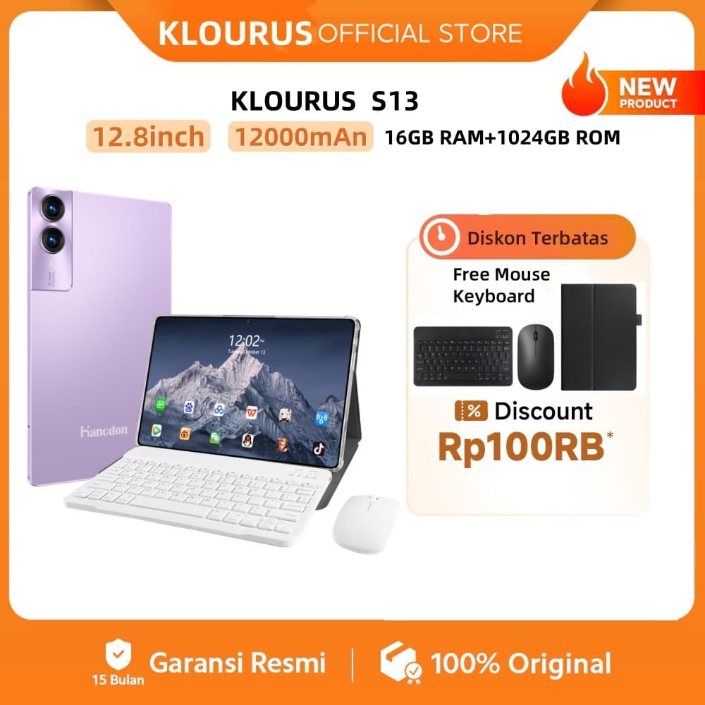 Review Jujur KLOURUS Tablet S13: Spek Gahar Harga Murah?