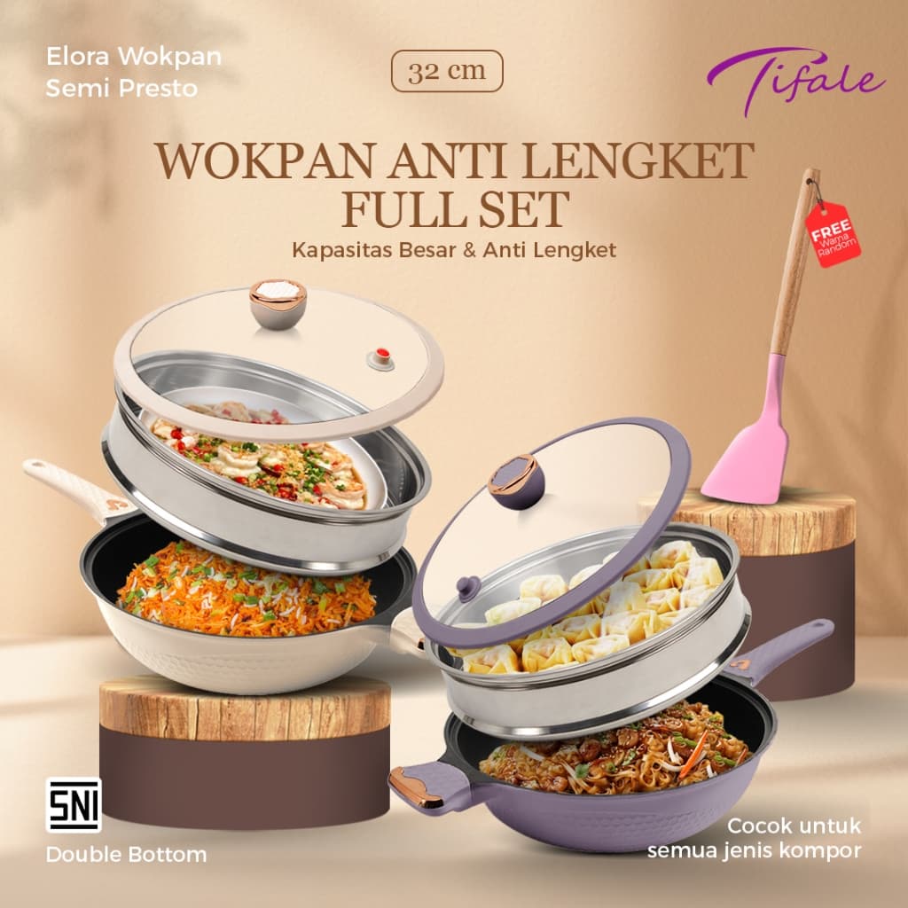 Review Tifale Elora Wokpan: Masak Cepat, Tetap Estetik & Hemat!