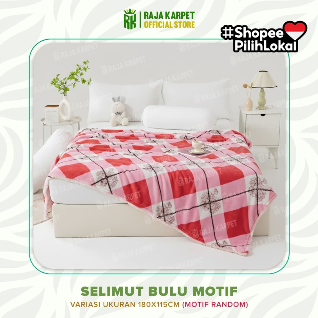 Review RAJA KARPET Selimut Bulu: Estetik & Ramah Kantong