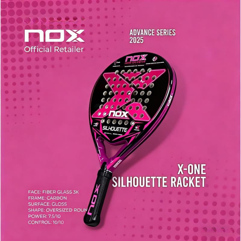 NOX X-ONE Silhouette 6: Raket Padel 'Anti-Salah Pukul'?