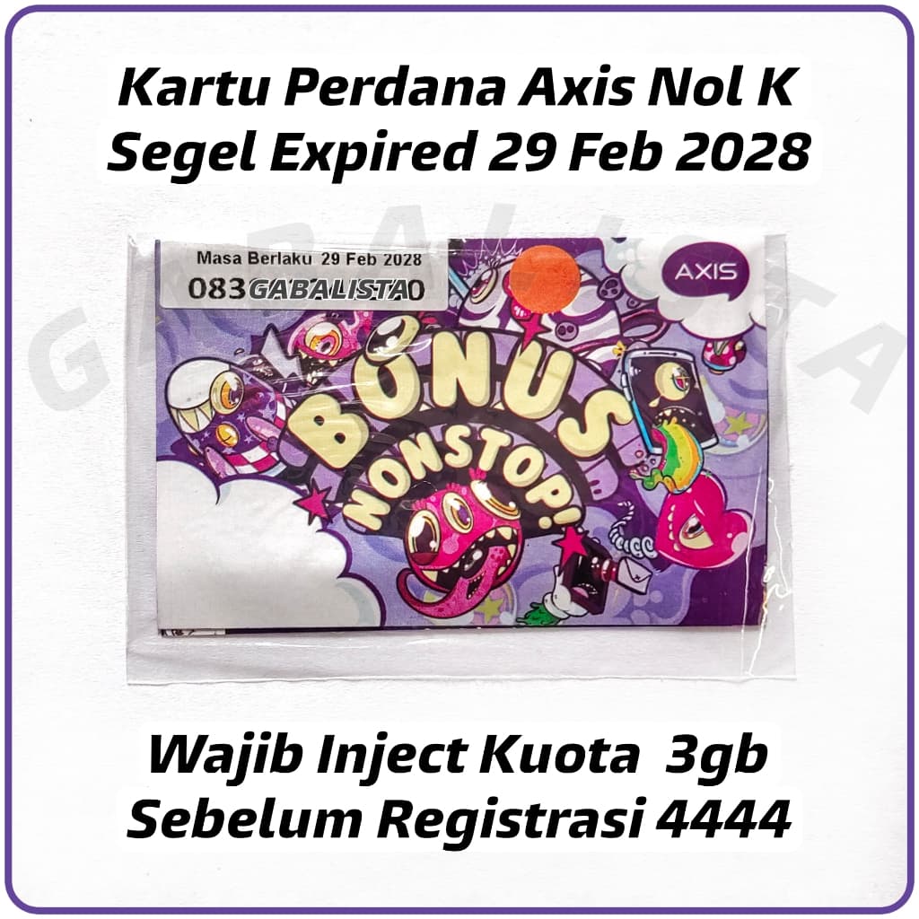 Review Kartu Perdana Axis Nol: Si Kosongan yang Awet Muda