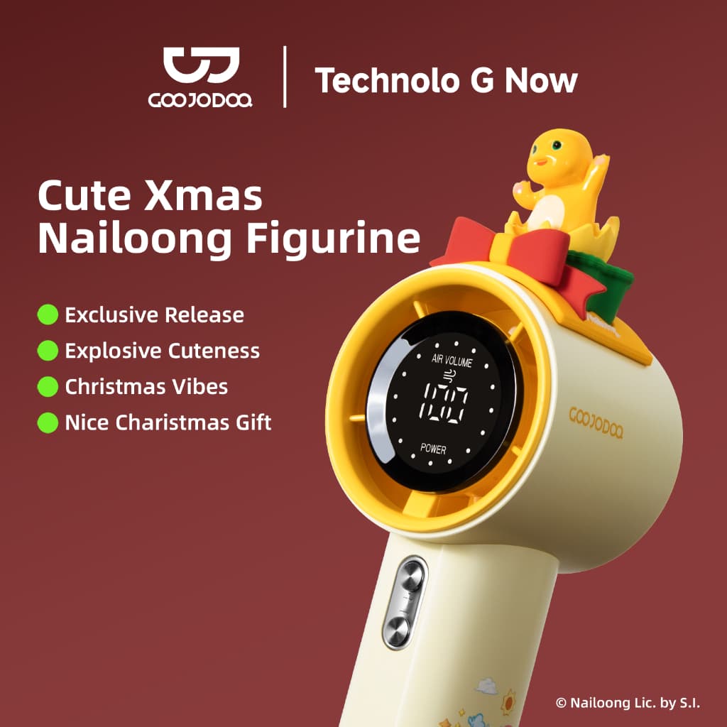 Goojodoq x Nailoong GFS001: Kipas Gemas, Angin Badai!