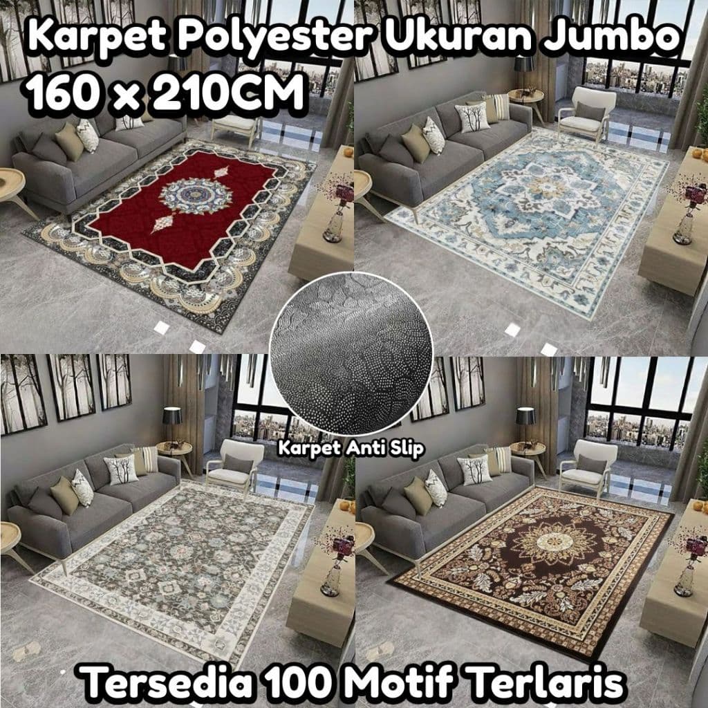 Karpet Turki: Mewah, Anti-Slip & Nyaman untuk Rumah Anda
