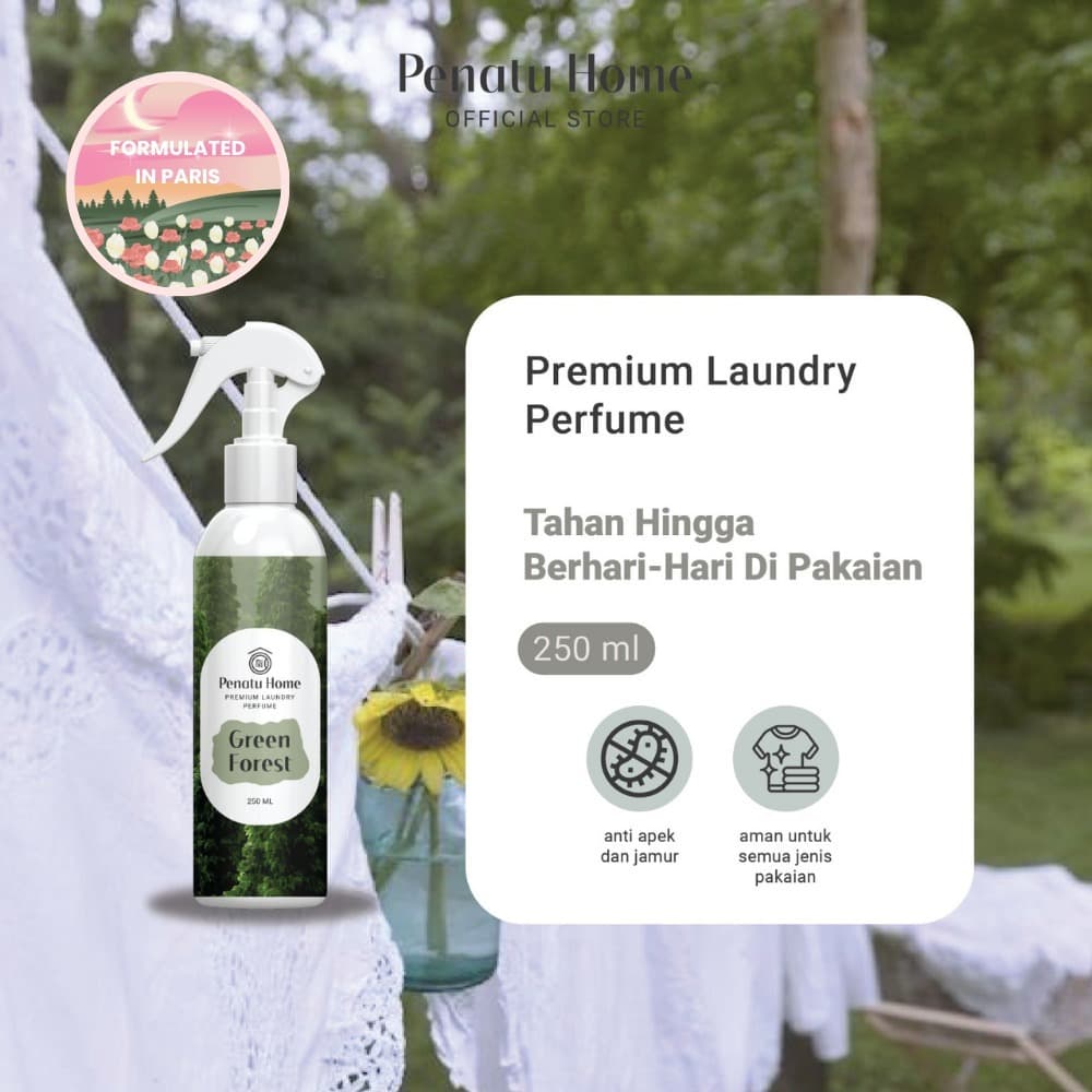 Parfum Laundry Green Forest: Bikin Baju Wangi Segar Ala Hutan Pinus!