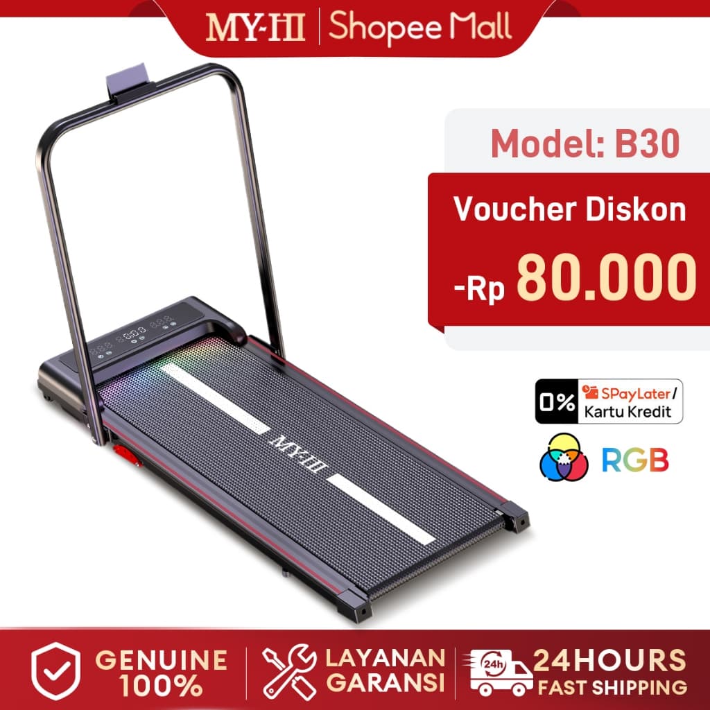 Review MY-HI B30: Treadmill Lipat Low Watt di Rumah?