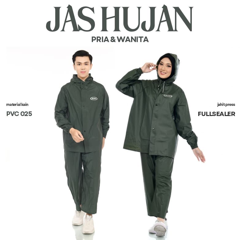 Review Jas Hujan Raf: Tebal, Elastis, dan Anti Rembes?