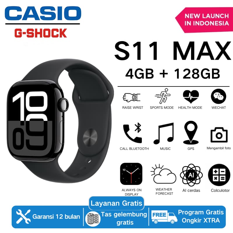 Review CASIO S11 Max: Smartwatch Canggih, Harga Bersahabat?
