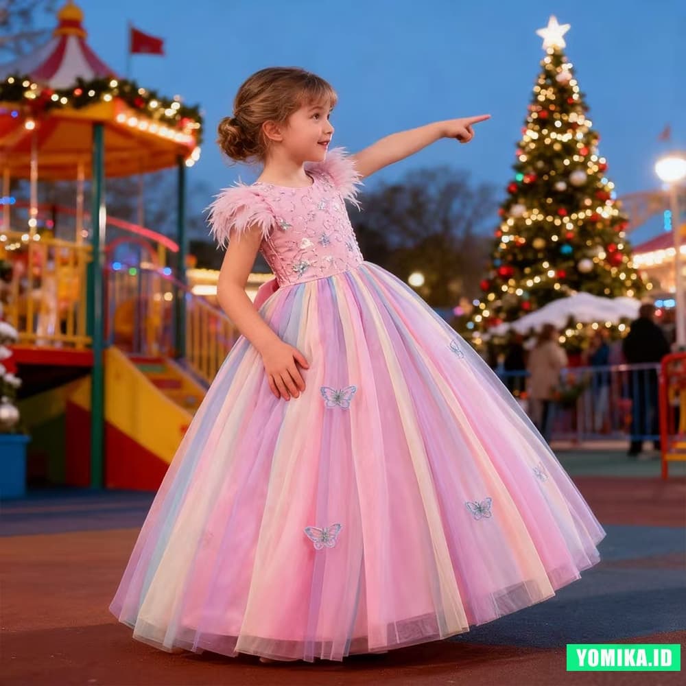Review Dress Pesta Anak: Si Merah yang Bikin Jadi Bintang!